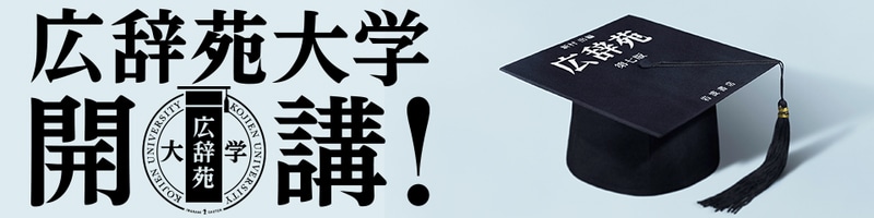 「広辞苑大学」ビジュアル