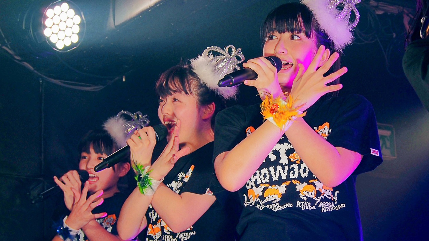 「ばってん少女隊の、田舎娘2nd～カユい所まで手を届け鯛ツアー」山口・LIVE rise SHUNANの様子。（写真提供：スターダスト音楽出版）