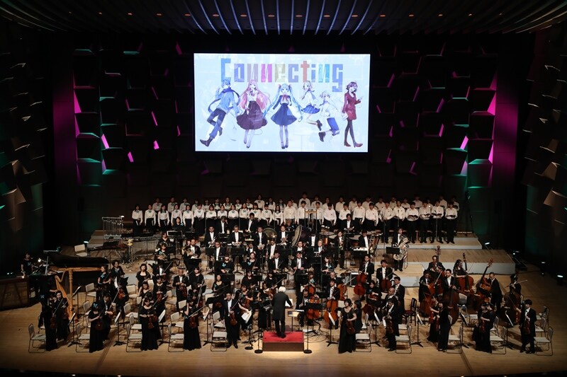 「初音ミクシンフォニー2017」大阪公演の様子。