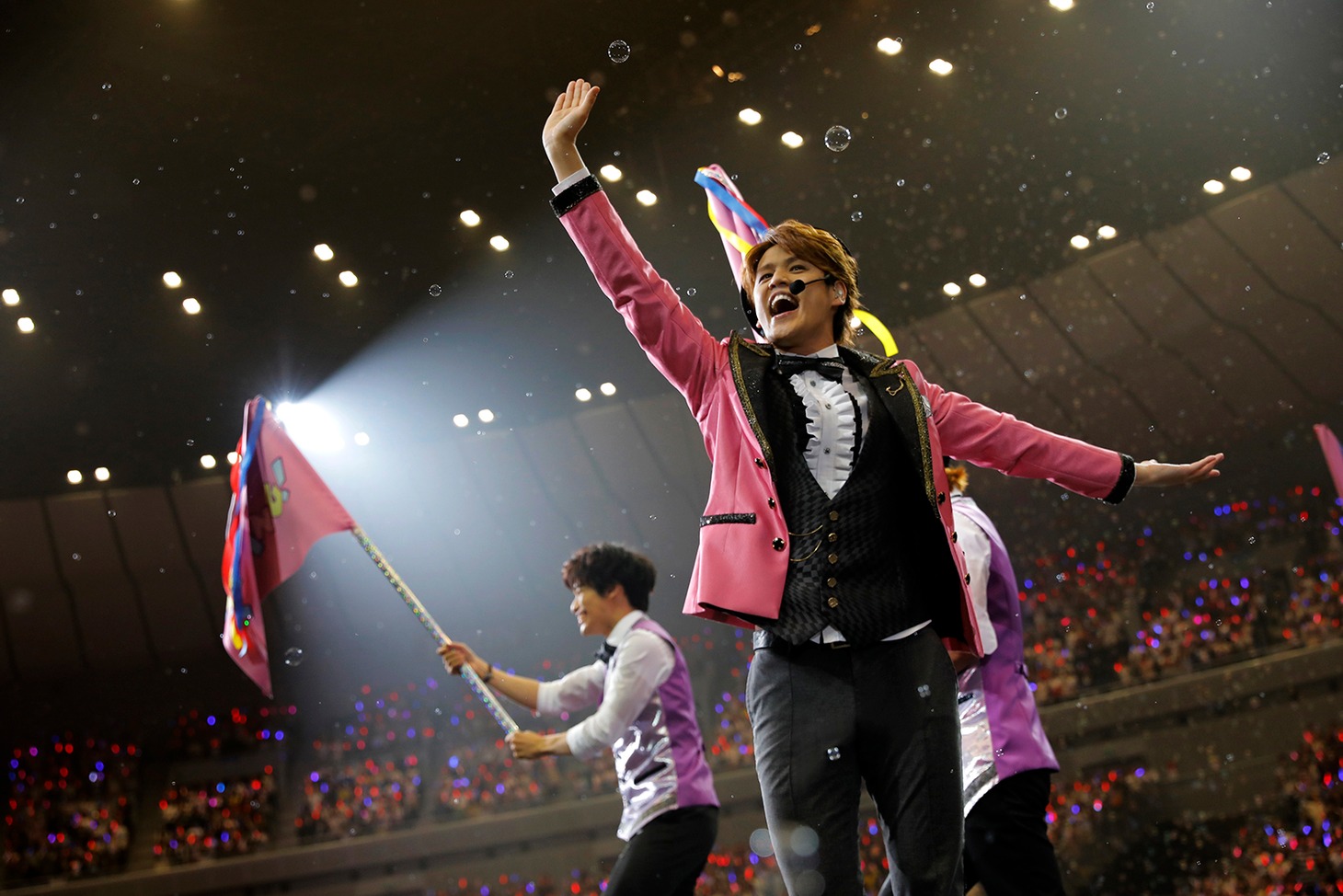 「MAMORU MIYANO LIVE TOUR 2017 ～LOVING!～」の様子。