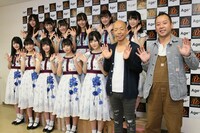 乃木坂46 3期生とバイきんぐ。