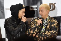 左からSWAY、KUBO-C。