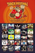「SECRET 7 LINE presents THICK FESTIVAL 2018」告知画像