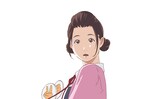 「HUNGRY DAYS サザエさん篇」に登場する磯野サザエ。