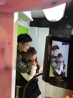 瀬川あやか「カレイドスコープ」ミュージックビデオ“Popteen ver.”撮影時の様子。