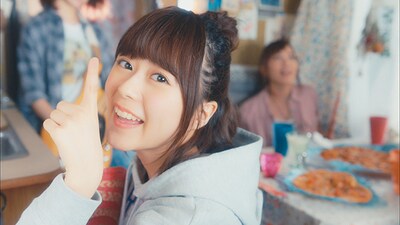 水瀬いのり「Ready Steady Go!」ミュージックビデオのワンシーン。