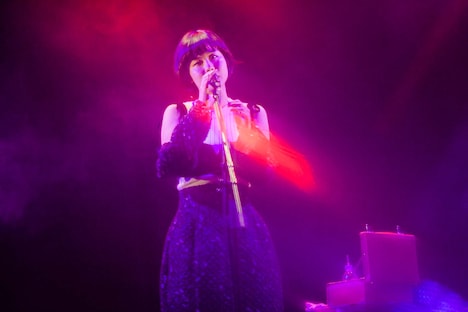 「お茶会ツアー2017」東京・Mt.RAINIER HALL SHIBUYA PLEASURE PLEASURE公演の様子。（撮影：田中一人）