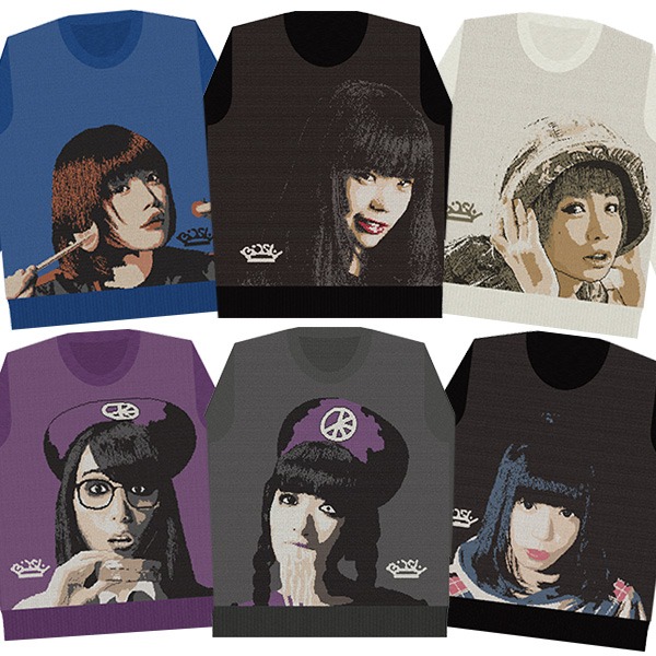 「WACK×Deadman IDOL is KNiT」BiSHメンバーバージョン製品イメージ