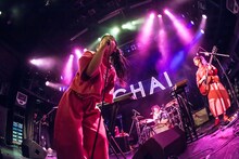 CHAI「1st Album『PINK』発売記念『やっぱり育ちたいトゥアー』」東京・WWW公演の様子。（撮影：中磯ヨシオ）