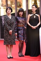 左から恩田陸、ブルゾンちえみ、木村多江。