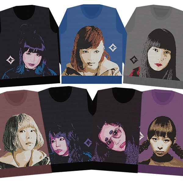 「WACK×Deadman IDOL is KNiT」GANG PARADEメンバーバージョン製品イメージ