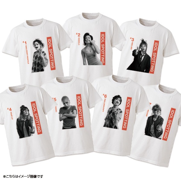 「WACK×DEADMAN IDOL SPOTTiNG Tシャツ」製品イメージ