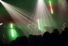 EMPiREの初ライブの様子。