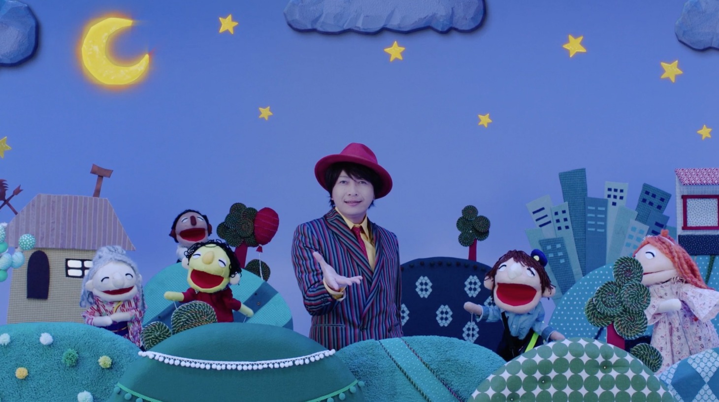 「Endless happy world」ミュージックビデオのワンシーン。