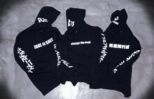 「WACK×Deadman カタカナパーカー」製品イメージ