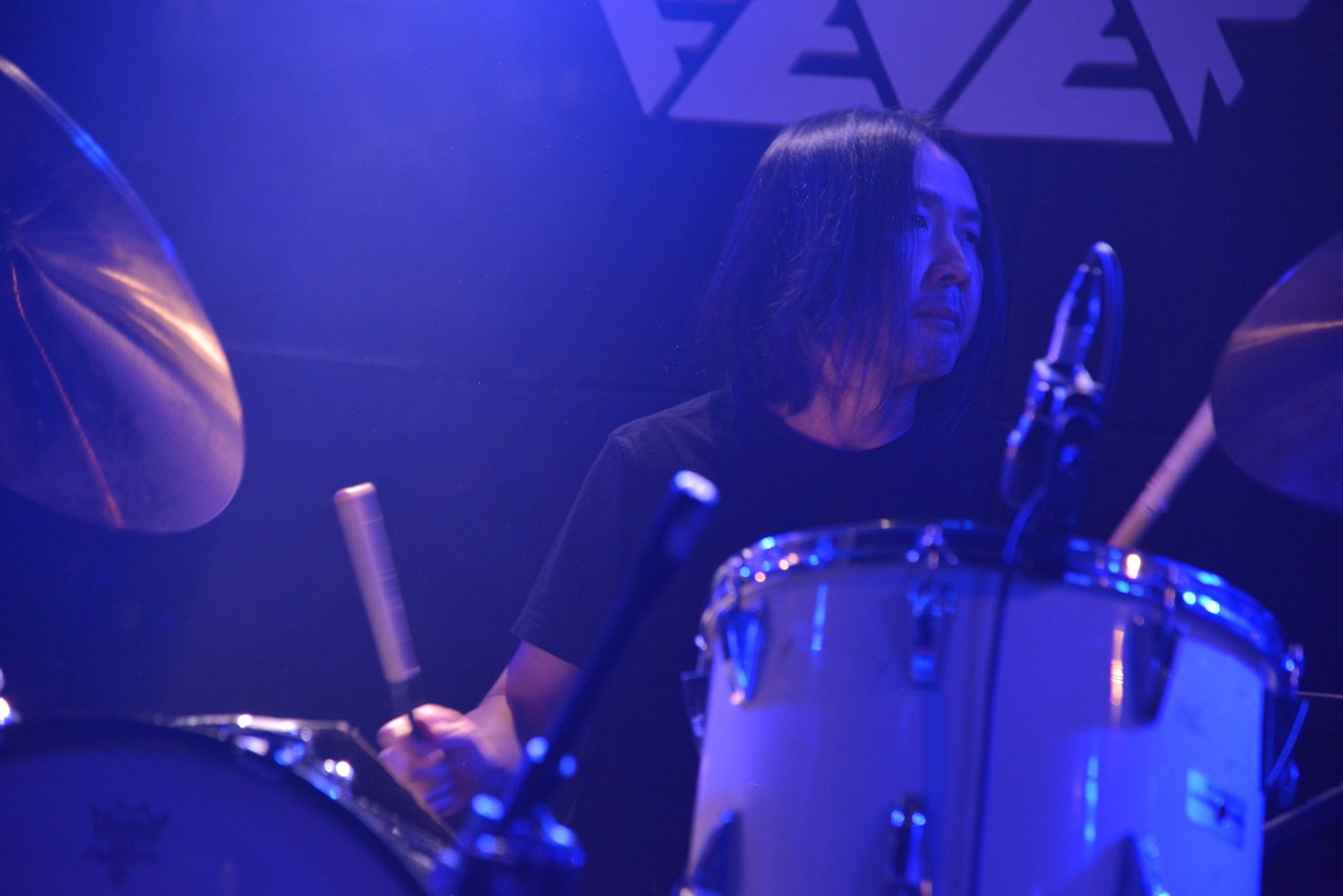 藤田勇（Dr / ART-SCHOOL）（撮影：野田雅之）