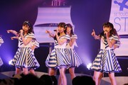 「STU48瀬戸内7県ツアー ～はじめまして、STU48です。～」広島・BLUE LIVE HIROSHIMA公演の様子。(C)STU