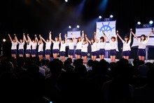 「STU48瀬戸内7県ツアー ～はじめまして、STU48です。～」広島・BLUE LIVE HIROSHIMA公演の様子。(C)STU