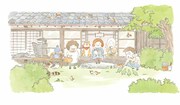 アニメ「まめねこ」キービジュアル (c)ミューズワーク / さくら舎 / まめねこ製作委員会