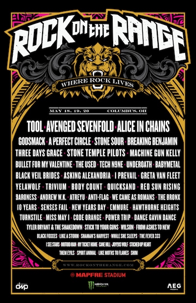 「Rock On The Range 2018」告知