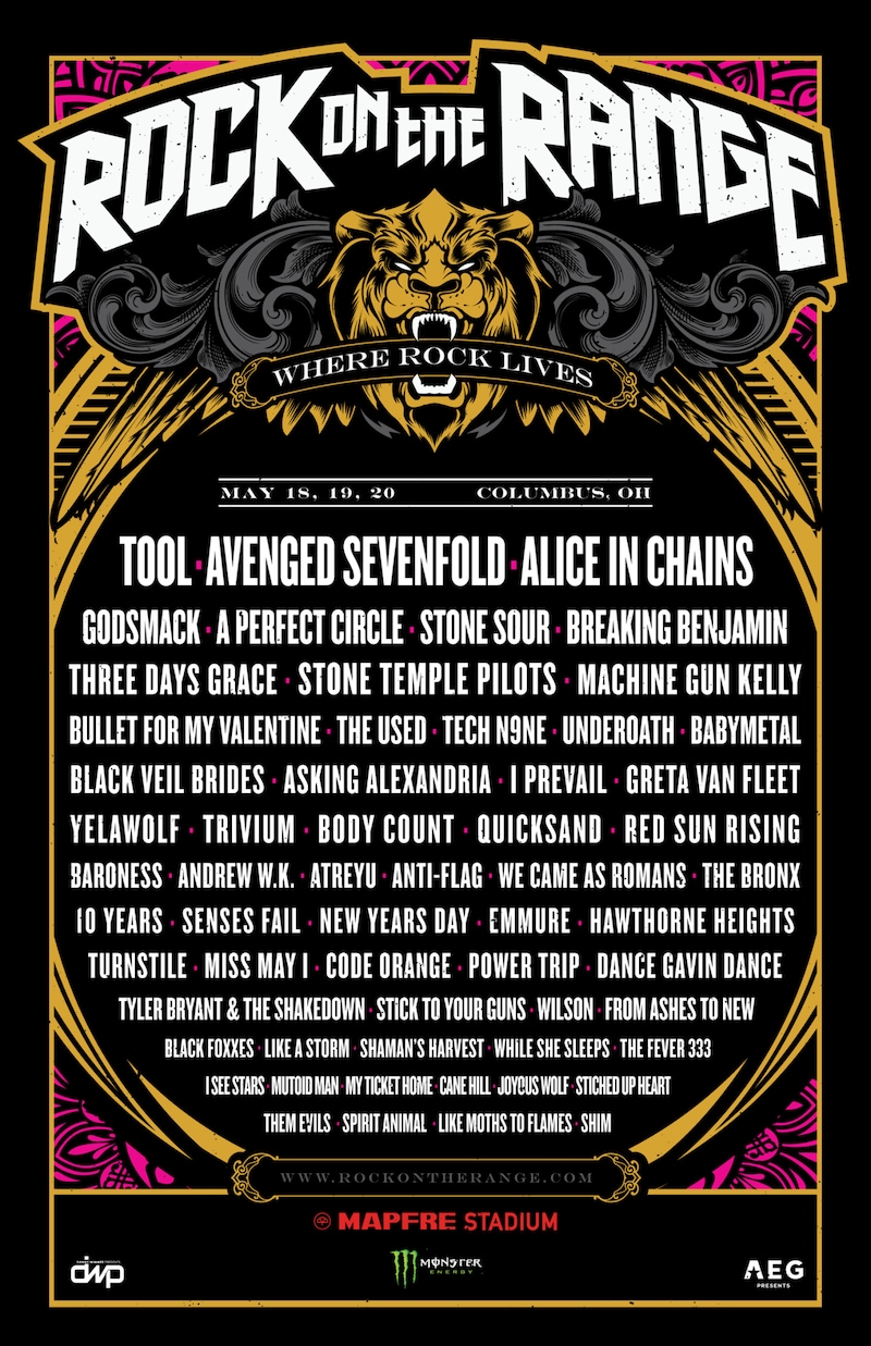 「Rock On The Range 2018」告知