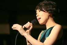 「笹川美和 concert 2017 ～凩には襟巻と歌を～」の様子。
