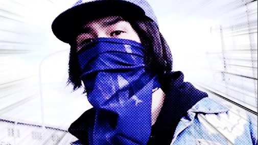 BALLOND’OR「HATE SCHOOL MATE」ミュージックビデオのワンシーン。