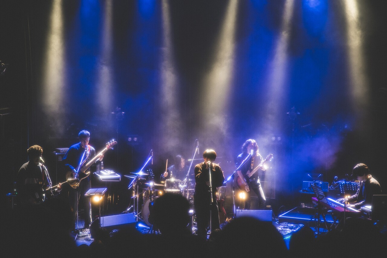 「odol TOUR 2017 “視線”」WWW公演の様子。（撮影：今井駿介）