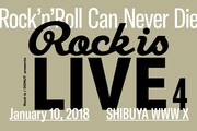 「Rock is LIVE 4 -Rock'n'Roll can never die-」ロゴ