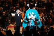 「初音ミクシンフォニー2017」東京国際フォーラム ホールA公演の様子。(c)Crypton Future Media, INC. www.piapro.net