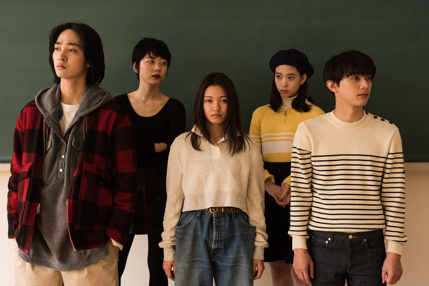 「リバーズ・エッジ」の出演者。(c)2018「リバーズ・エッジ」製作委員会／岡崎京子・宝島社