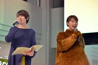 左から南明奈、玉井詩織（ももいろクローバーZ）。