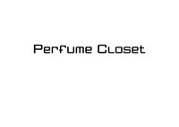 「Perfume Closet」ロゴ