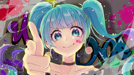 八王子P「Unite As One feat. 初音ミク」動画のサムネイル画像。