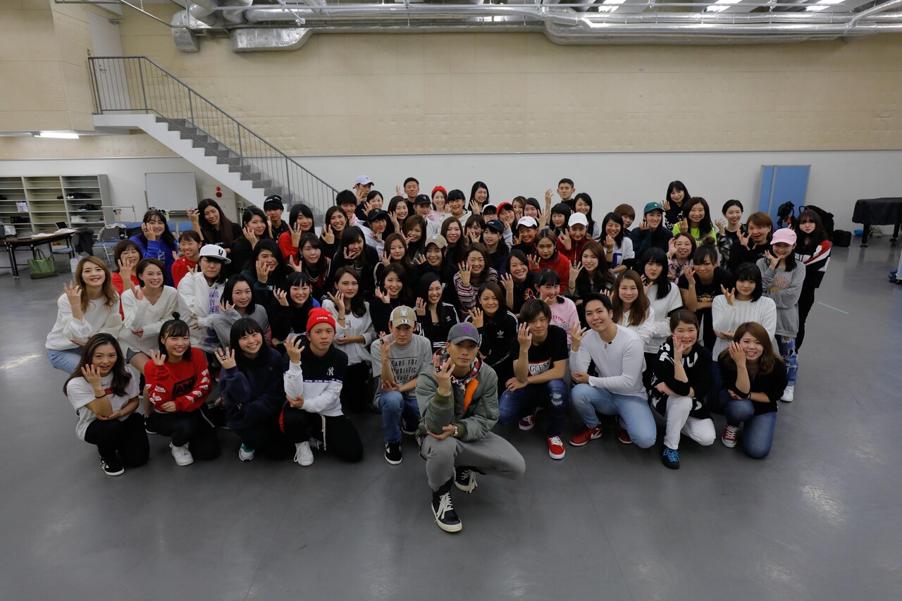 SWAY部長「MANZANAダンス部」で100名にダンス指導
