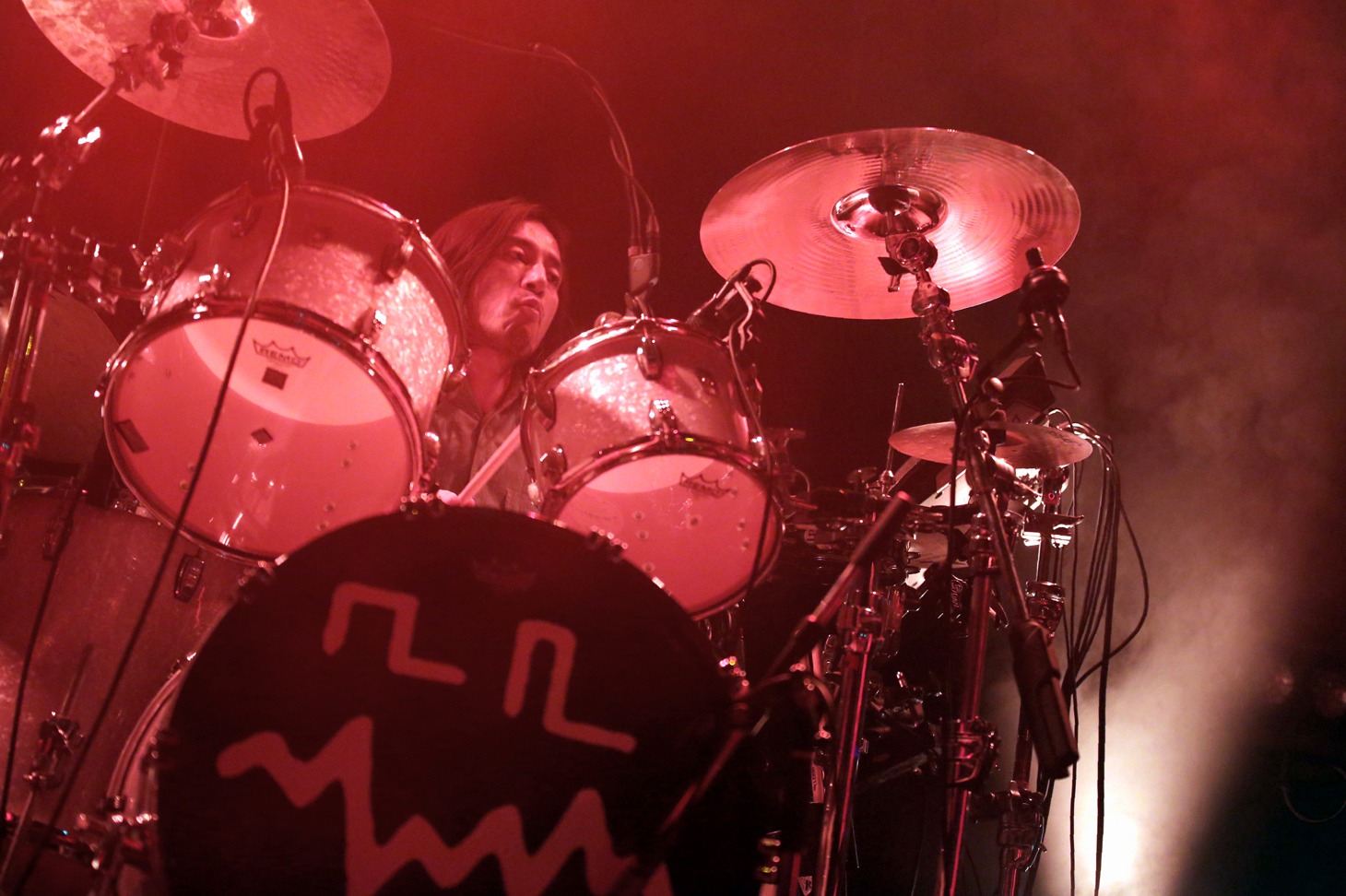 長谷川正法（Dr, Cho）（Photo by Ai Yakou）