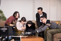 「『Perfume Clips 2』SPECIAL」のワンシーン。