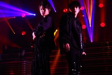 BLACK M!LKの勇斗と瑞生。（撮影：笹森健一）