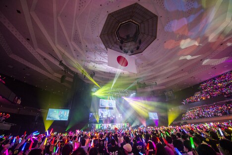 Pile「Pile Live at Budokan」の様子。