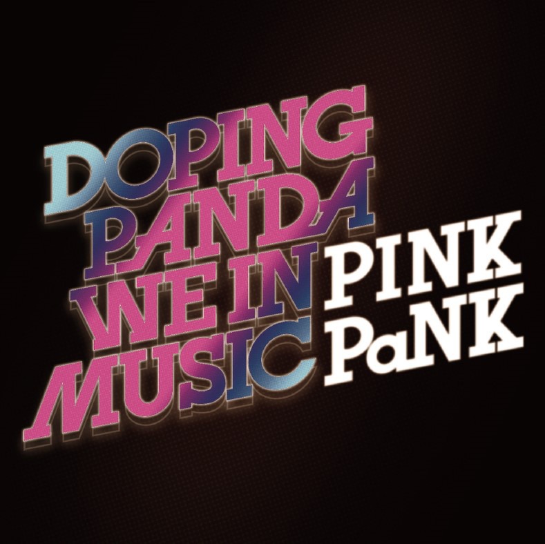 DOPING PANDA「WE IN MUSIC / PINK PaNK」ジャケット
