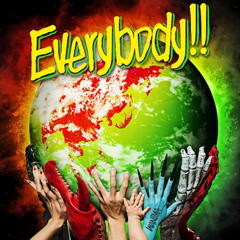 WANIMA「Everybody!!」ジャケット