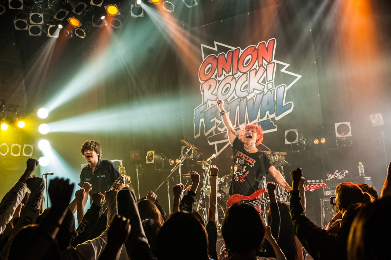 HOTSQUALLがENTH、POT、ノクモンと盛り上げた“冬のONION ROCK”