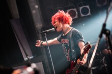 アカマトシノリ（Vo, B / HOTSQUALL）（Photo by manaty）