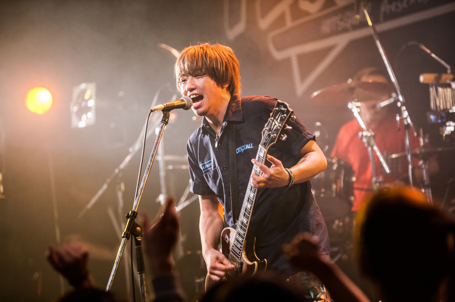 チフネシンゴ（G, Vo / HOTSQUALL）（Photo by manaty）