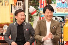 「さんまのお笑い向上委員会」に出演する、かまいたち。(c)フジテレビ