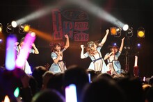 A応P「A応P 1st LIVE TOUR 2017-2018 君氏の▽に潜入せよ！」大阪・ROCKTOWN公演の様子。（写真提供：AT-X）