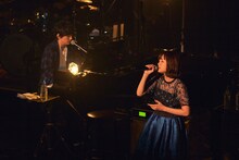 水野良樹と大原櫻子。（撮影：栗原洋平）