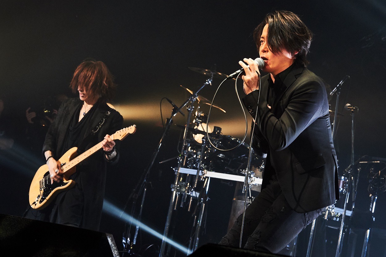 SUGIZOとRYUICHI。（撮影：田辺佳子）
