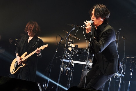 SUGIZOとRYUICHI。（撮影：田辺佳子）