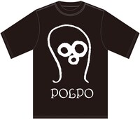 POLPO「peels off」特別限定版付属のTシャツデザイン。